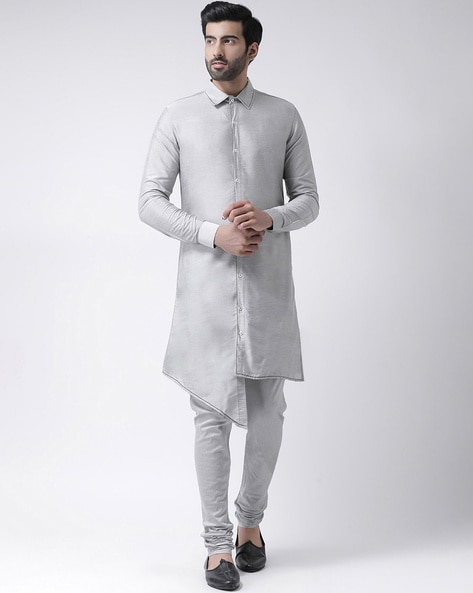 Kisah Front Slits Collar Neck Kurta