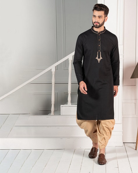 Kisah Solid Long Kurta