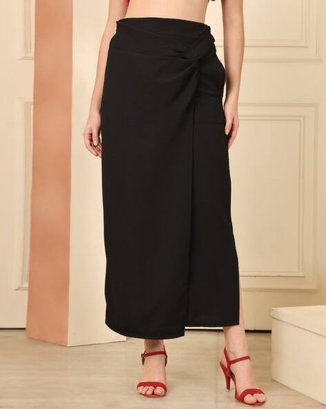 Women High-Waist Straight Skirt