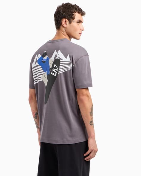 Buy Blue Tshirts for Men by EA7 Emporio Armani Online