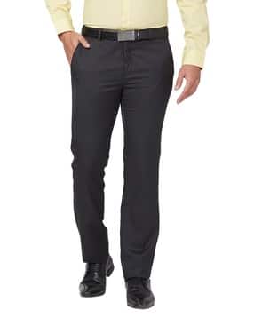 raymond Men Slim Fit Trousers-picture-15