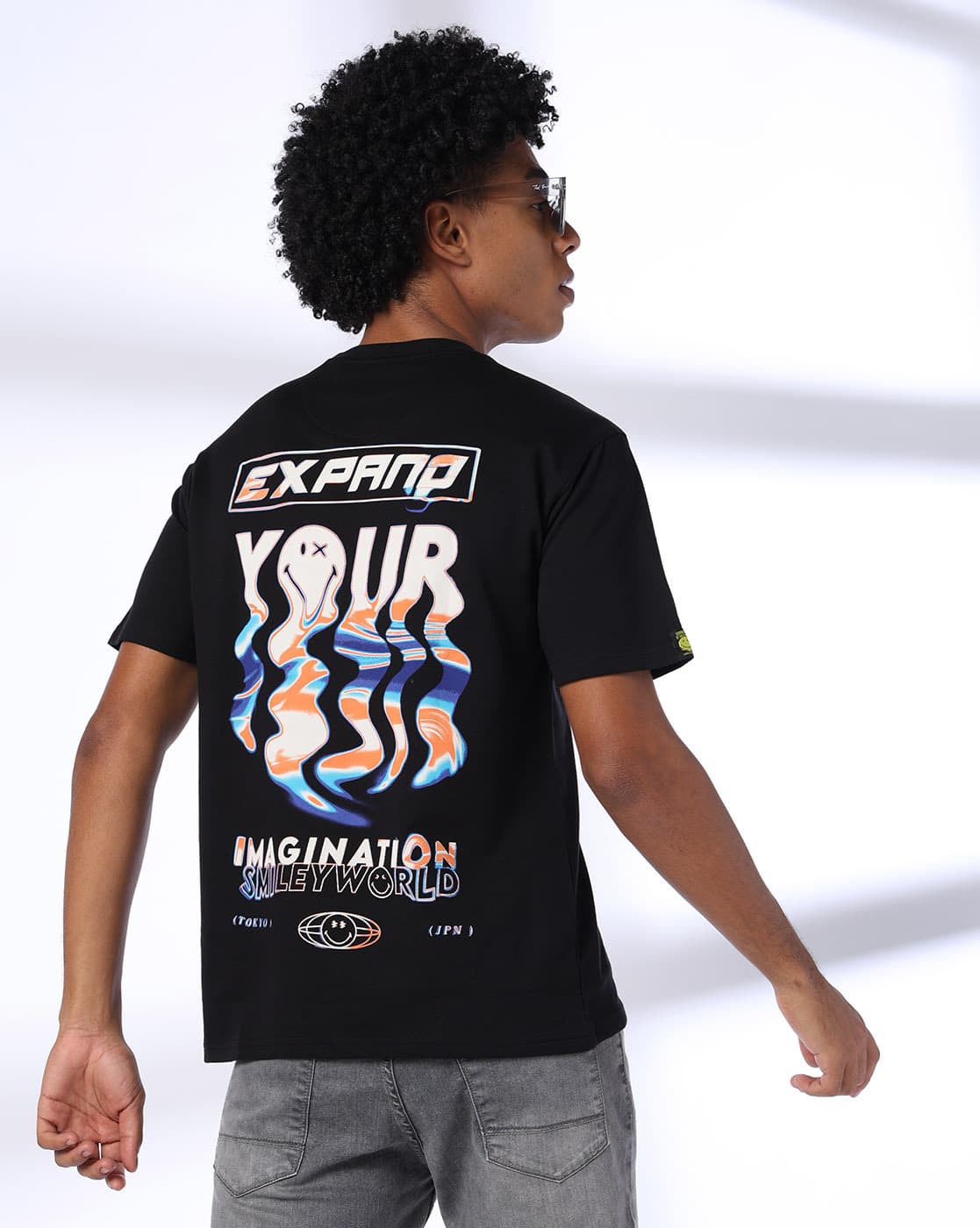 新品未使用TIMEWORN CLOTHING BORDER TEE SHIRT -1117Wx1400H-443061560-black-