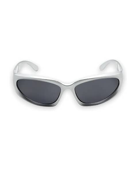 FUNGLASSES Men Polycarbonate Lenses Sporty Sunglasses