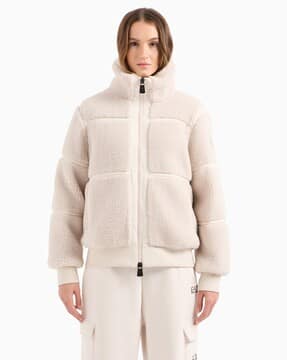 Buy Pink Jackets for Women by EA7 Emporio Armani Online | Ajio.com