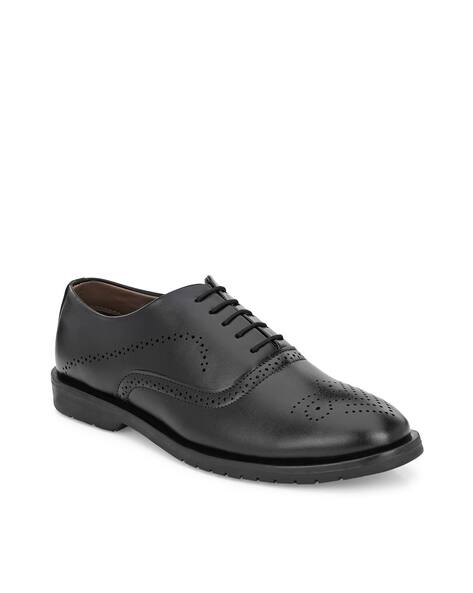JOHN KARSUN Men Lace-Up Round-Toe Shoes