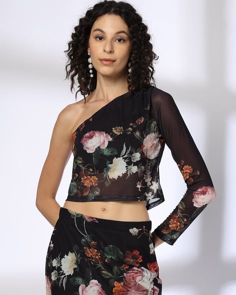 RIO Women Floral Print Regular Fit Crop Top