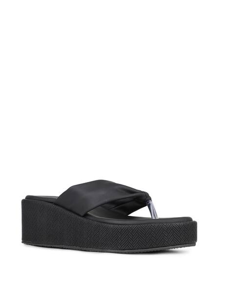 INC 5 Women Slip-On Wedges Heeled Sandals