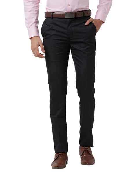 RAYMOND Men Slim Fit Trousers