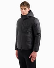 Buy Coach Sherpa & Nylon Puffer Jacket | Black Color Men | AJIO LUXE