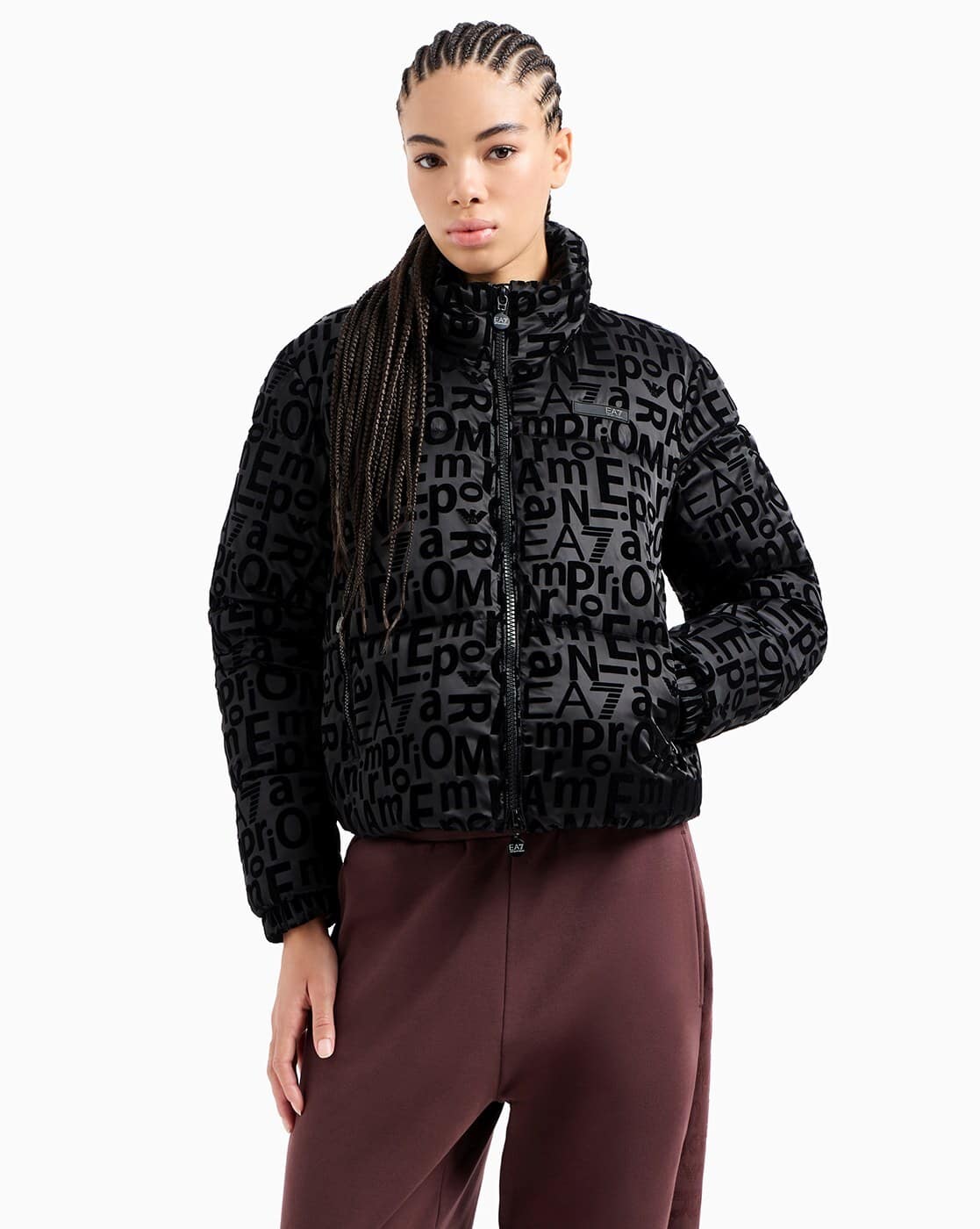 ジャケット・アウター EMPORIO ARMANI Asymmetric Tech Jacket Buy EA7 Emporio Armani Abstract Pattern Jacket with  Online