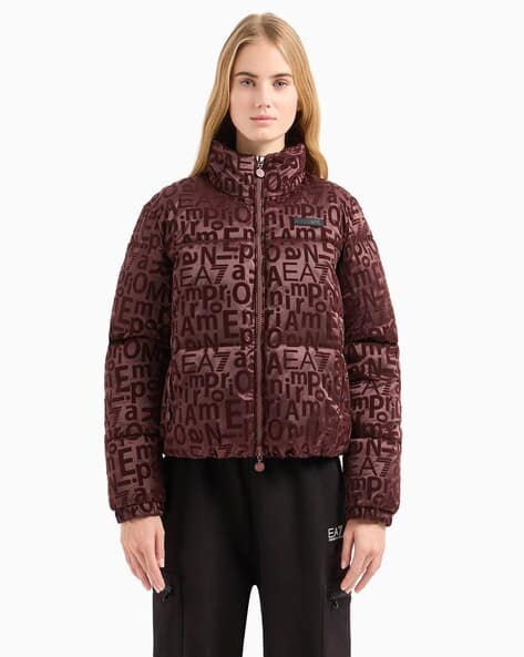 Buy Brown Jackets for Women by EA7 Emporio Armani Online | Ajio.com