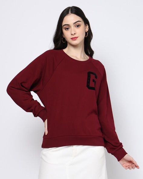 Gap Women Round-Neck Regular Fit Pullover