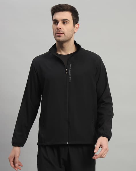 Buy Navy Blue Jackets & Coats for Men by FITINC Online | Ajio.com