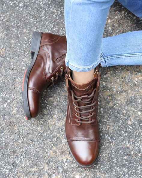 Buy Brown Boots for Men by Amblin Forever Online