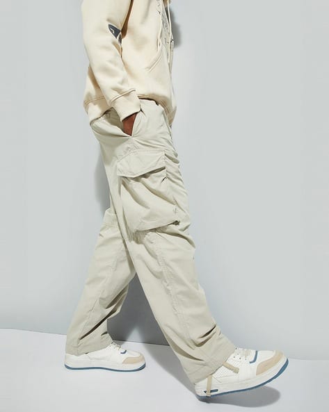 Buy OFF WHITE Trousers Pants for Men by MAX Online