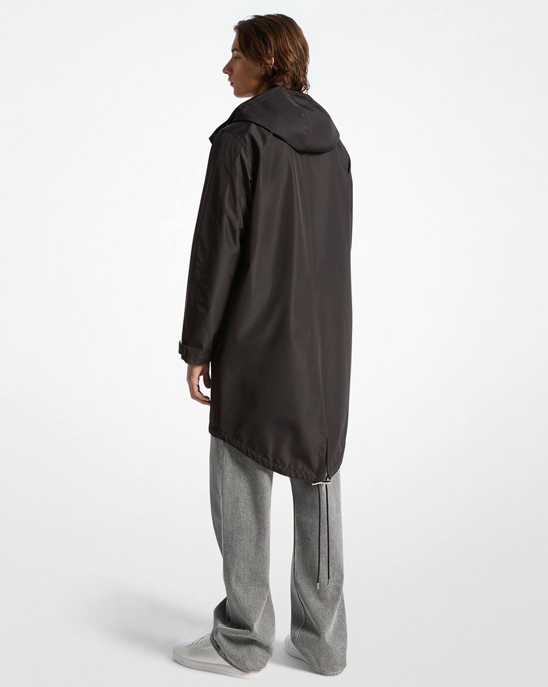 Buy Michael Kors Water-Resistant Anorak Jacket | Black Color Men