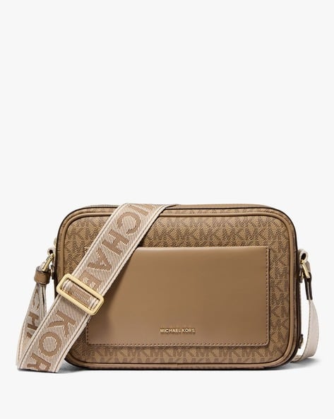 Buy Michael Kors Maeve Large Pocket Crossbody Beige Color Women