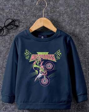 codez Boys Regular Fit Graphic Print Sweatshirt-picture-12