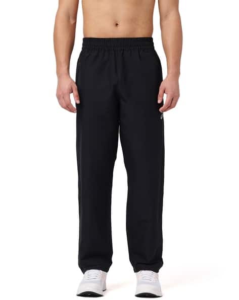 Men Relaxed Fit Straight Track Pants
