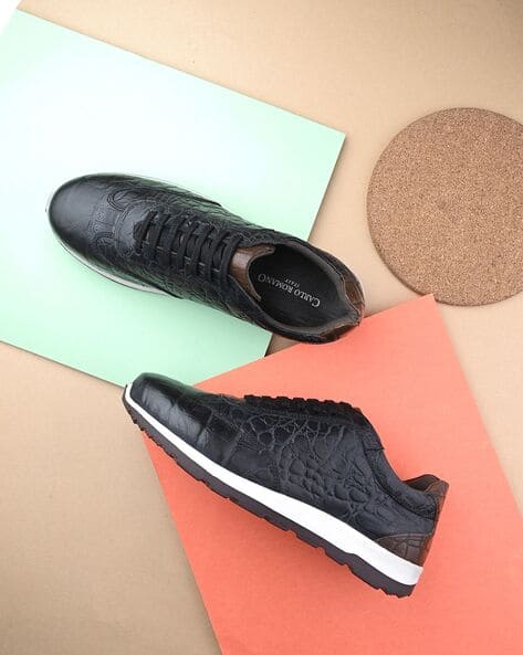 CARLO ROMANO Men Lace-Up Shoes