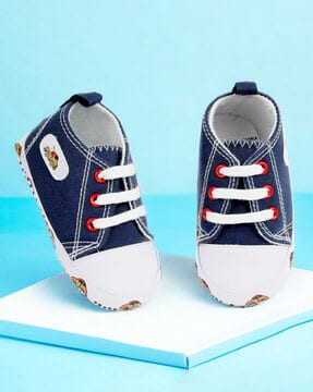 Buy Beige Shoes for Infants by Babymoo Online