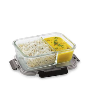 magnus Microwave Safe Glass Divider Rectangular Container-picture-42