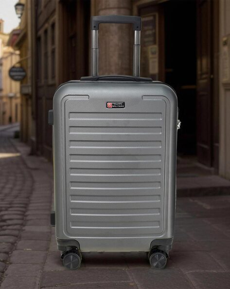 Swiss Military Stripes Trolley Luggage