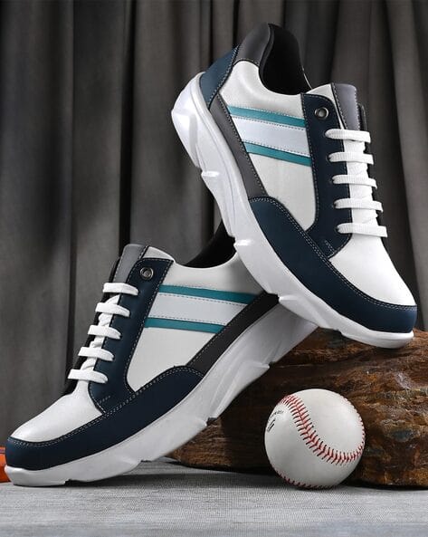 JOHN KARSUN Men Lace-Up Sneakers with Synthetic upper