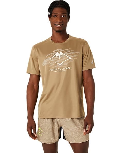 Buy Beige Tshirts for Men by ASICS Online | Ajio.com