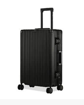 eume Men Striped Medium Trolley Bag-picture-24