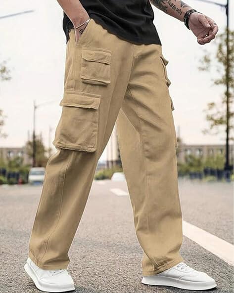 Buy Khaki Trousers Pants for Men by Fashion Wear Online