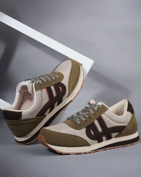 HUSH PUPPIES Men Sports Shoes With Suede Upper