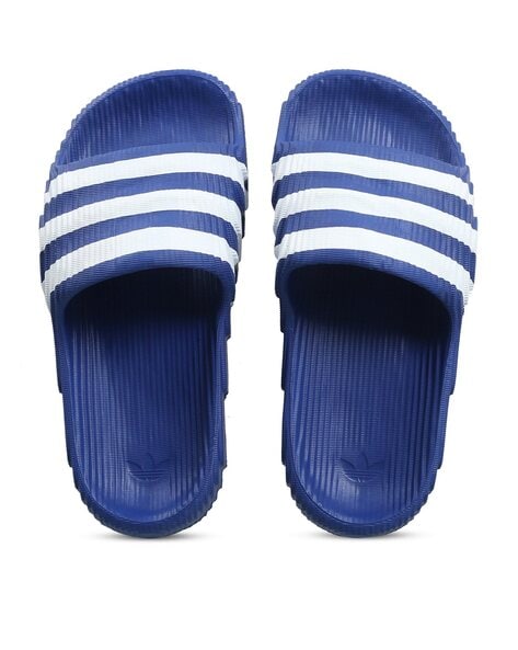 Men Adilette 22 Striped Slides