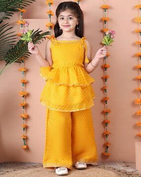 neudis Girls Stripes Kurta Set-picture-37