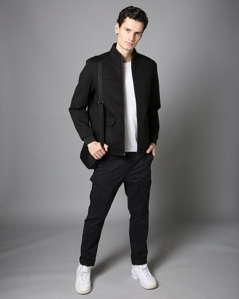 Men Regular Fit Jacket