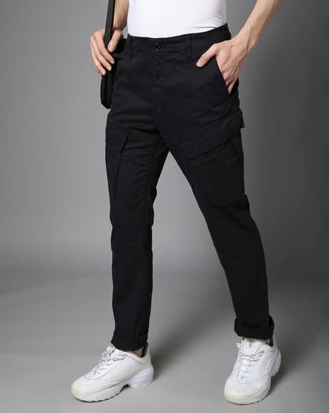 Men Regular Fit Cargo Pants