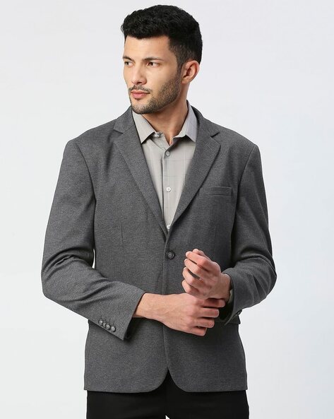 Basics Men Regular Fit  Blazer