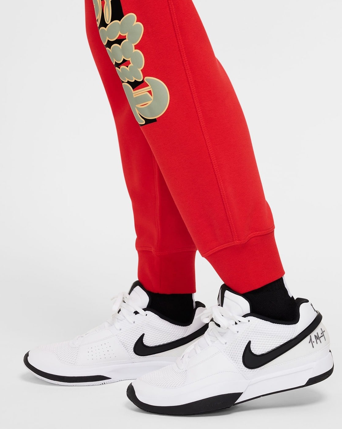 nike air joggers red