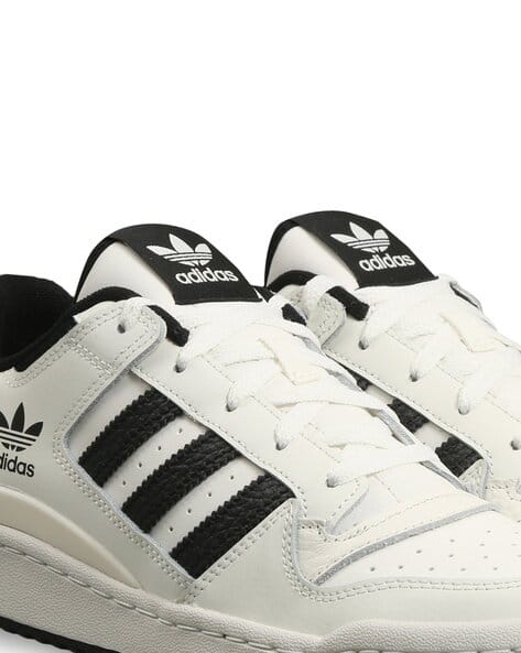 Buy Adidas Originals Forum Low CL Lace-Up Shoes | White Color Men | AJIO  LUXE
