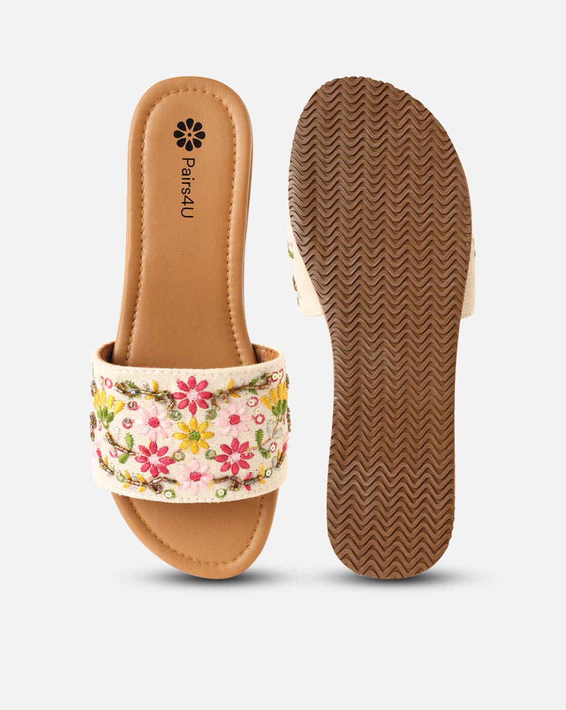 Buy Multi Flip Flop Slippers for Women by Pairs4U Online