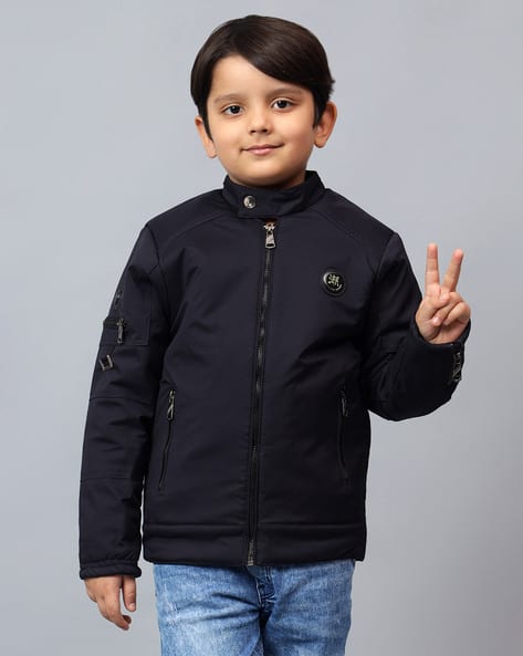 Buy Black Jackets Coats for Boys by SKY HEIGHTS Online