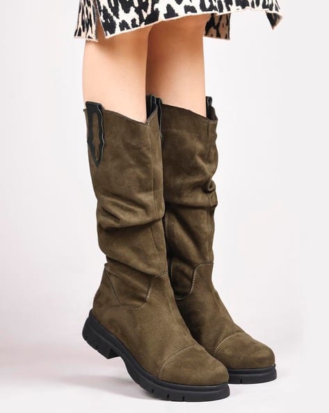 Buy Green Boots for Women by Clog London Online