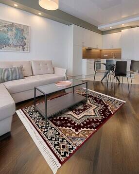 sapana carpet-mats Floral Print Anti-Skid Carpet 71" x 47"-picture-10