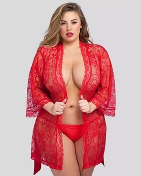 cumsin Women Lace Babydoll Nighties-picture-43