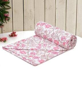 Floral PrintedMicrofiber Single Duvet Cover