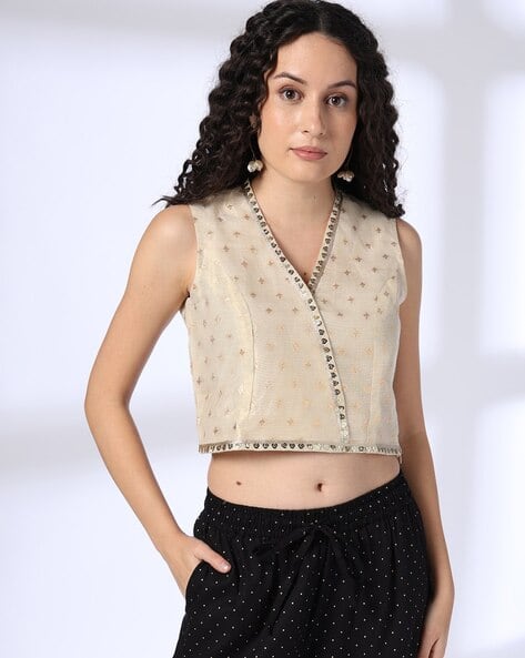 Buy Gold Shirts, Tops Tunic for Women by Fusion Online