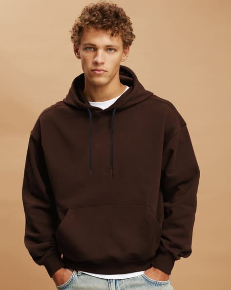 Buy Brown Sweatshirt Hoodies for Men by GENZY Online