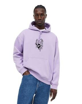 Buy Lavender Sweatshirt & Hoodies for Men by PICPOK Online | Ajio.com