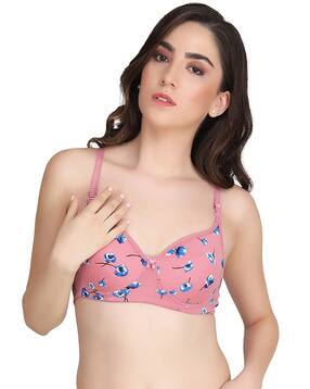 fashion comfortz Women Floral Print Non-Padded Bra-picture-25