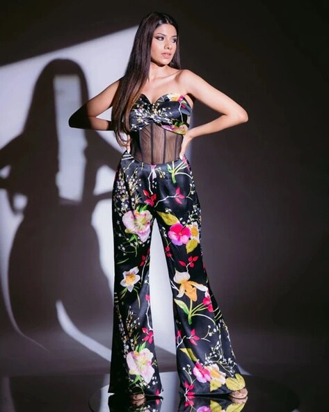 Floral tube jumpsuit online